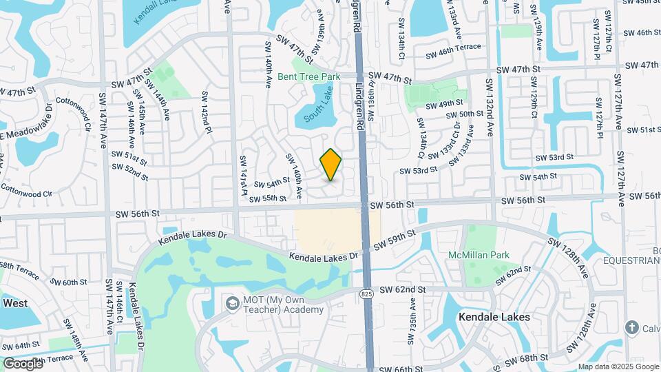 5402 SW 138th Pl Map and Location Details