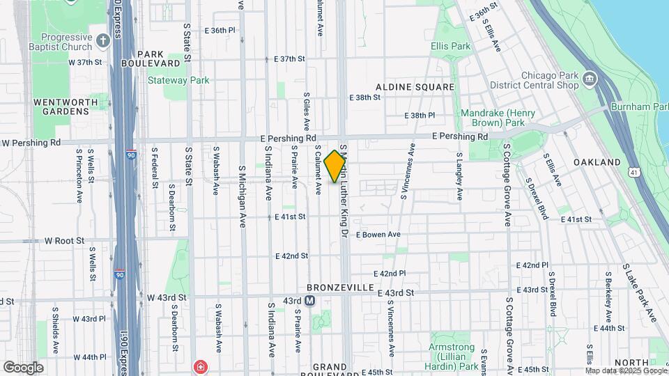 Bronzeville Apartments Map and Location Details