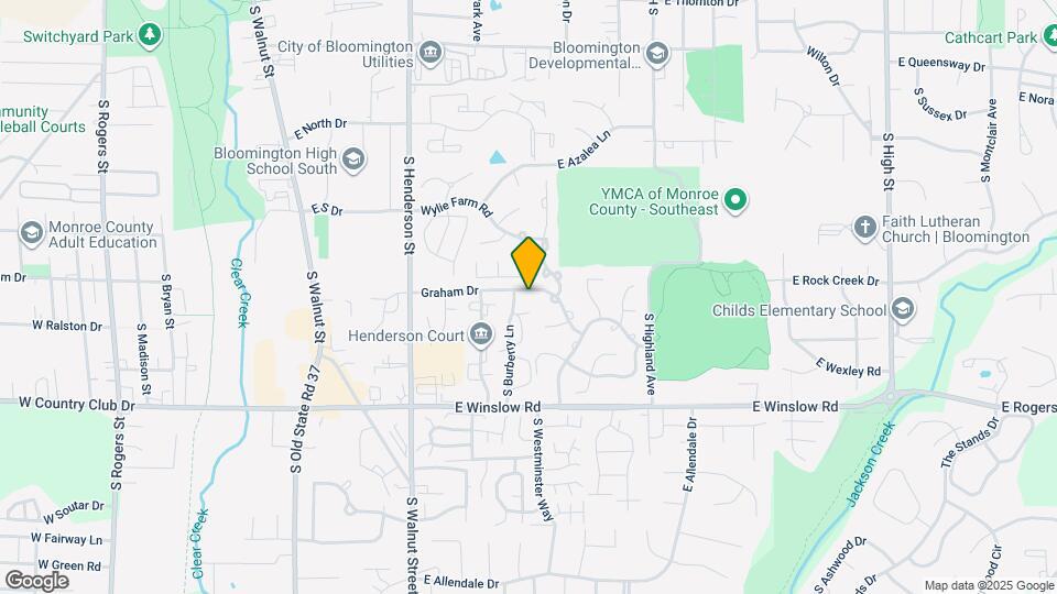 2309 S Burberry Ln Mapa y Detalles de la Ubicación