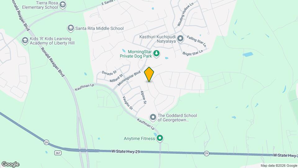 125 Comet Pointe Dr Map and Location Details