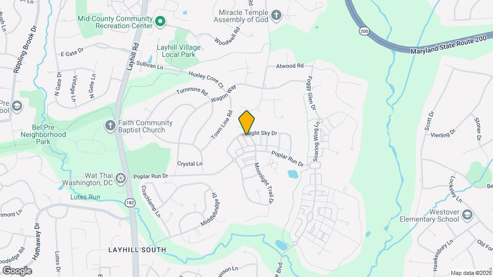 13626 Alderton Rd Map and Location Details