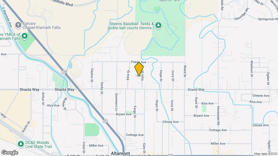 1546 Gary St Map and Location Details