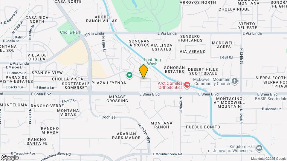 11760 E Clinton St Map and Location Details