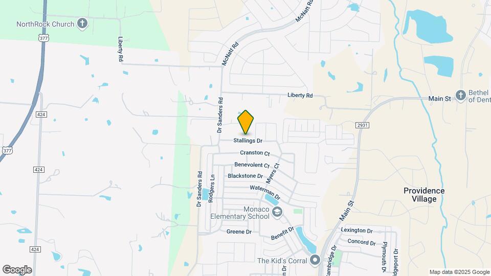 8959 Stallings Dr Map and Location Details