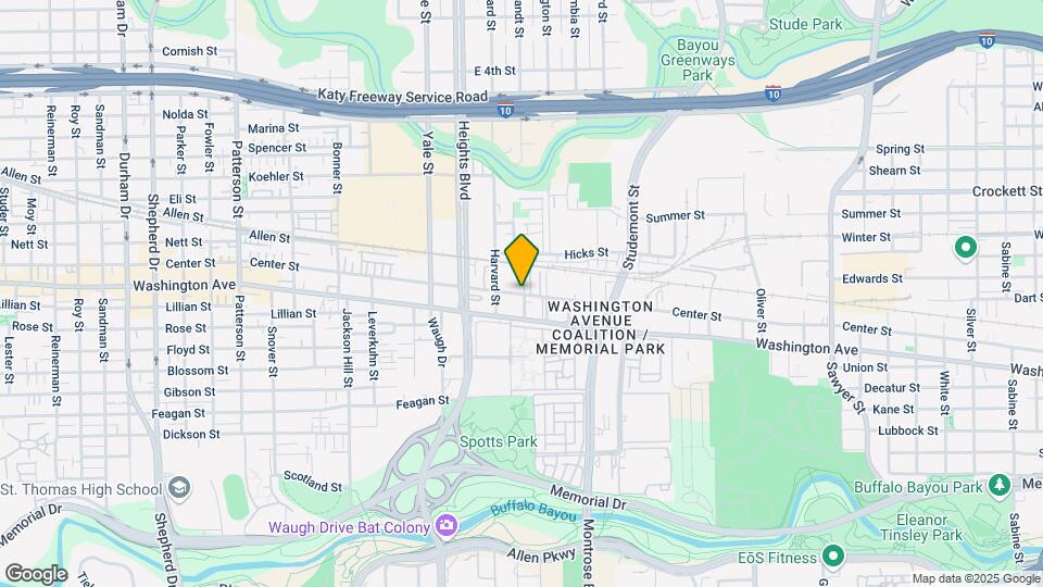 3522 Center St Map and Location Details