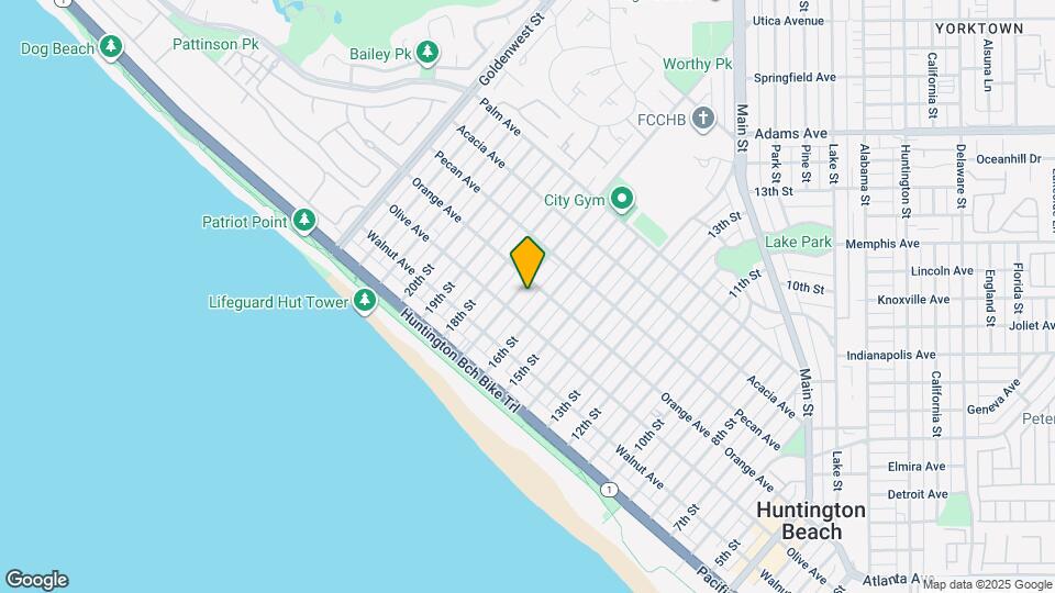 320 17th St Map and Location Details