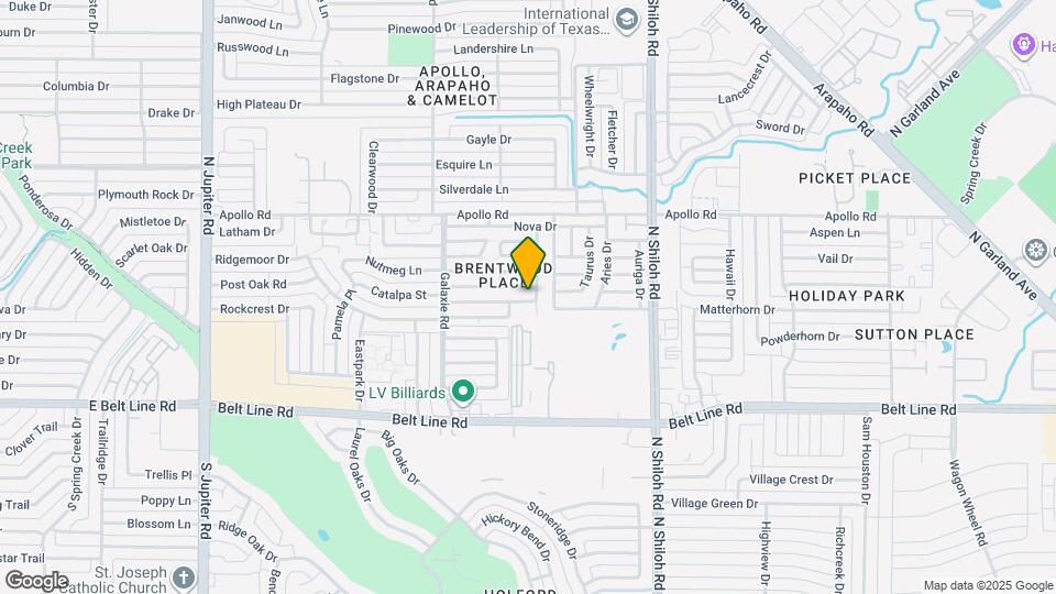 2805 Southern Cross Dr Map and Location Details