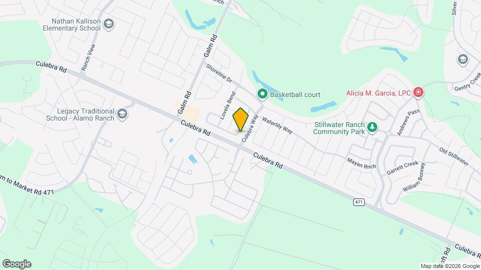 7906 Mahala Bluff Mapa y Detalles de la Ubicación