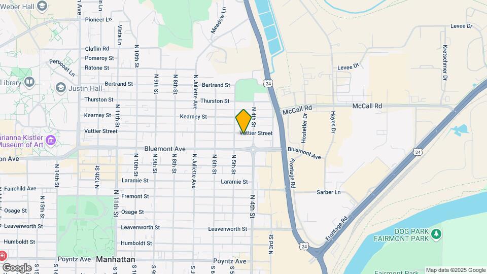 417 Vattier Street Map and Location Details