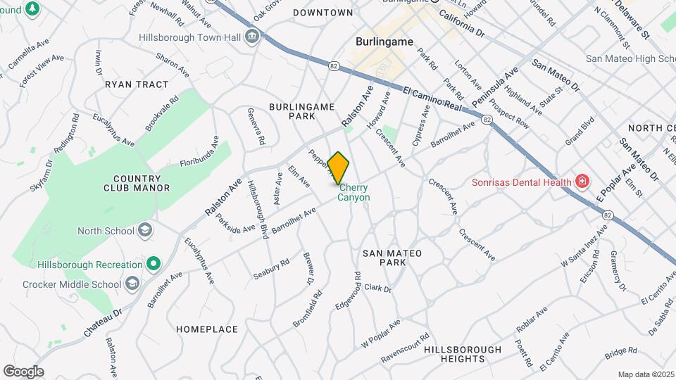 105 Pepper Ave Map and Location Details