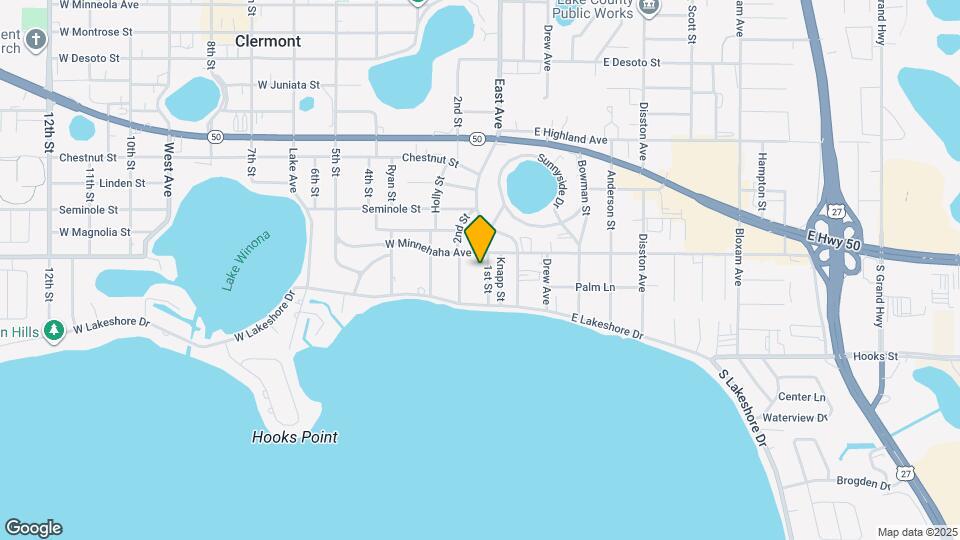 1640 1st St Map and Location Details