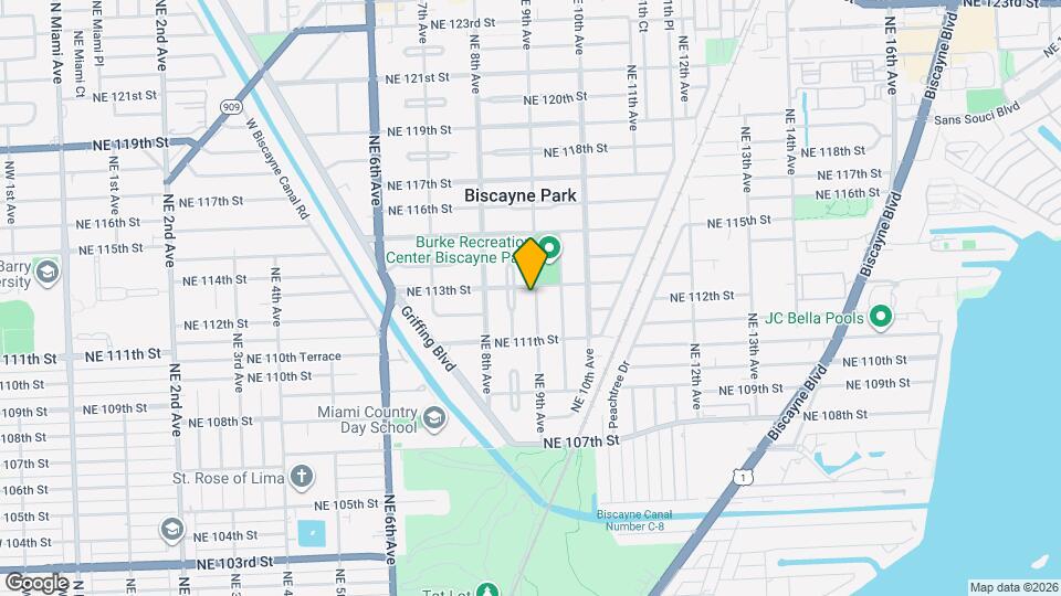 11270 NE 9th Ave Map and Location Details