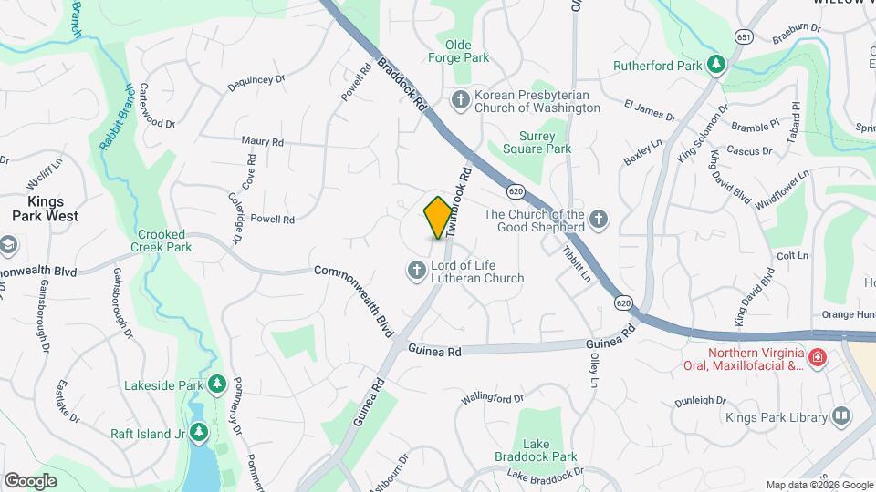 5085 Twinbrook Run Dr Mapa y Detalles de la Ubicación