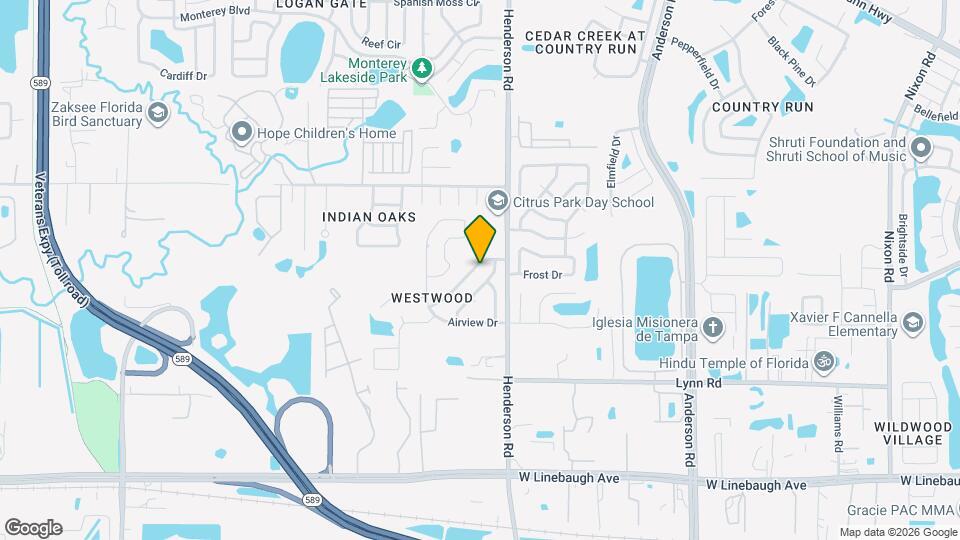 6410 Moss Way Map and Location Details