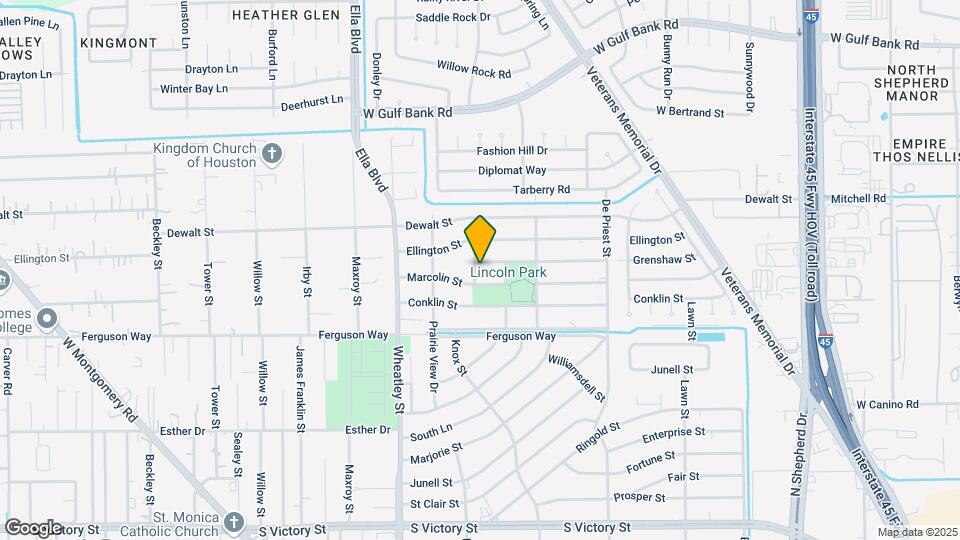 8710 Knox St Map and Location Details