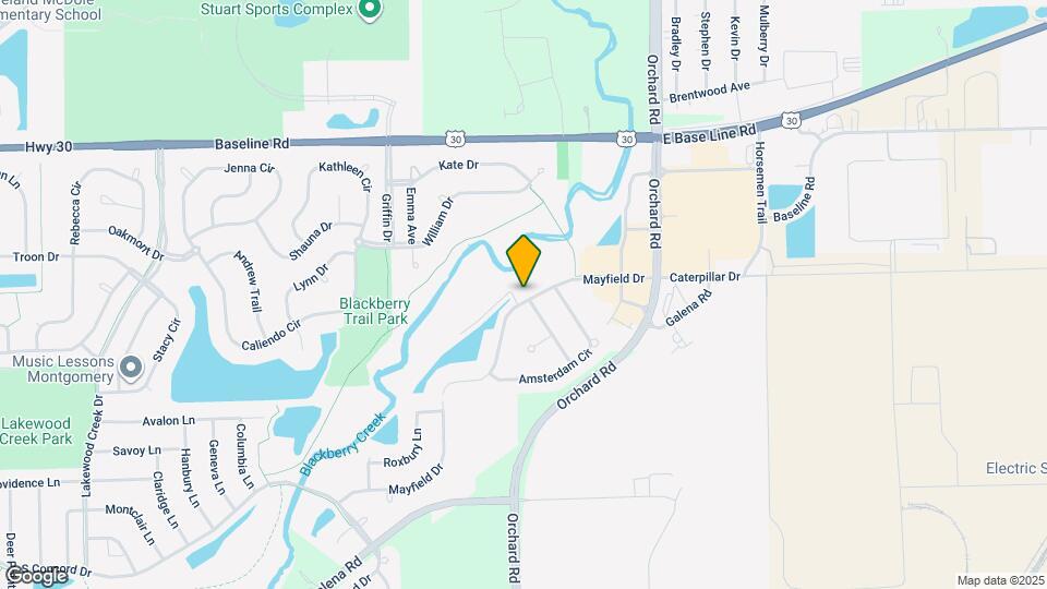 2349 Mayfield Dr Map and Location Details