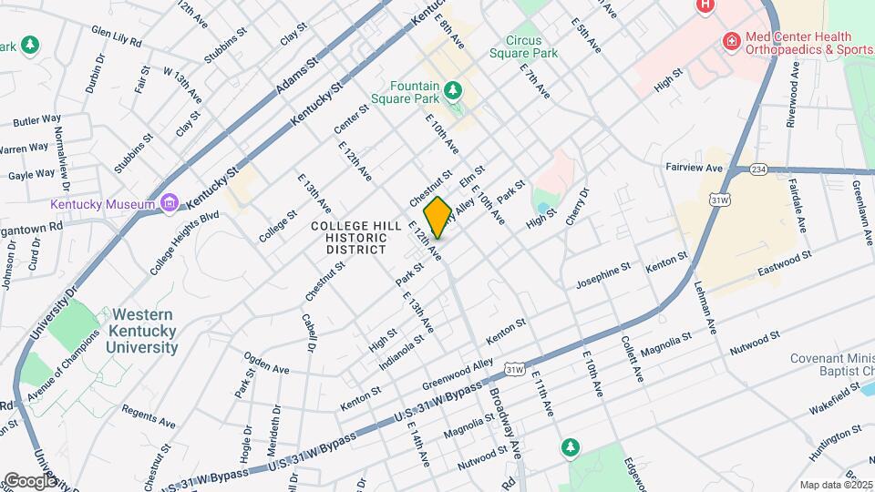660 E 12th Ave Mapa y Detalles de la Ubicación