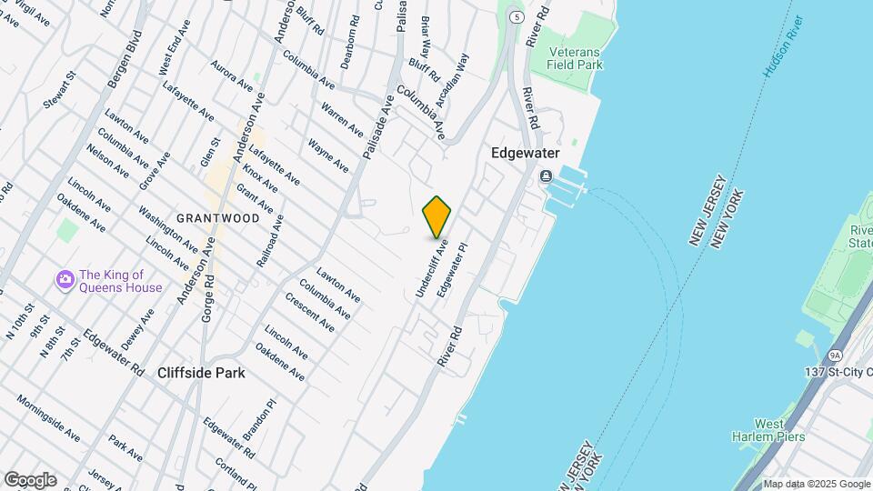 380 Undercliff Ave Map and Location Details