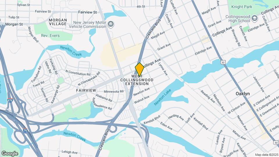 1210 Eldridge Ave Map and Location Details