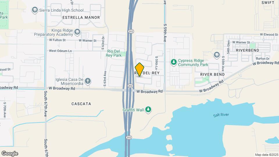 6049 W Wood St Map and Location Details