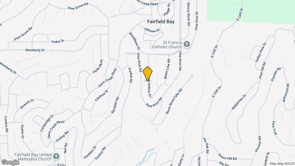 132 Dunn Hollow Dr Map and Location Details