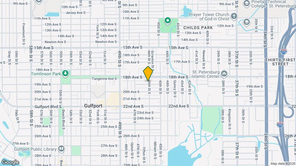 4601 19th Ave S Map and Location Details