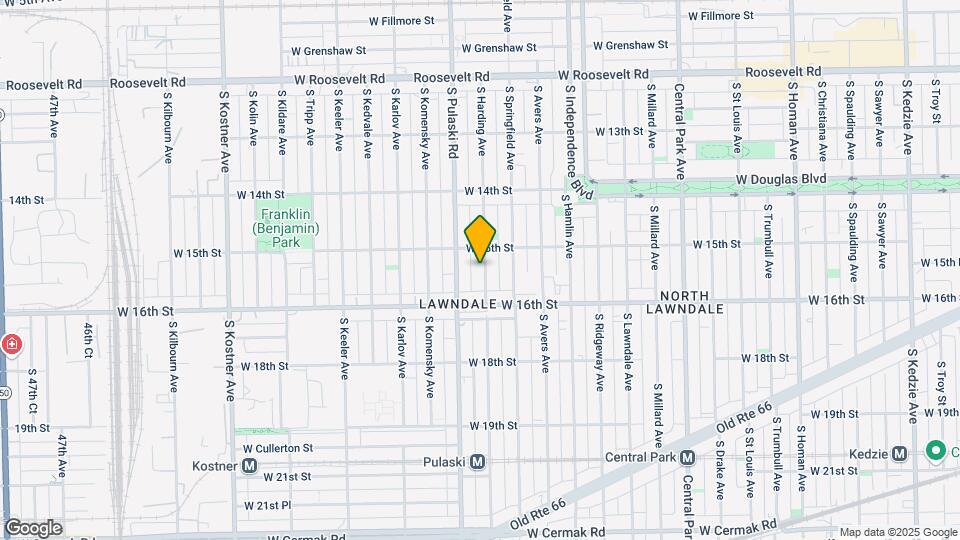 North Lawndale | 13.7% Cap Rate | Low Vacancy Map and Location Details