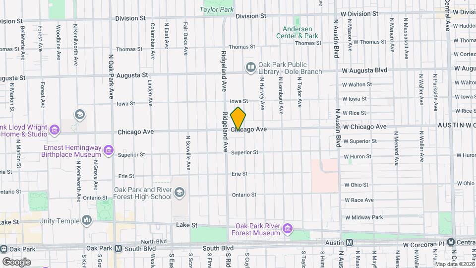 309 Chicago Ave, Unit 2 Mapa y Detalles de la Ubicación