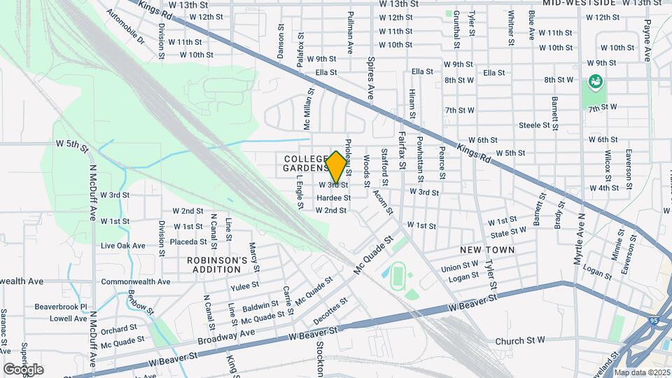1924 3rd St Map and Location Details