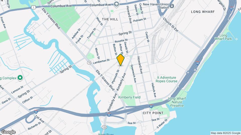 141 Plymouth St, Unit 2 Map and Location Details