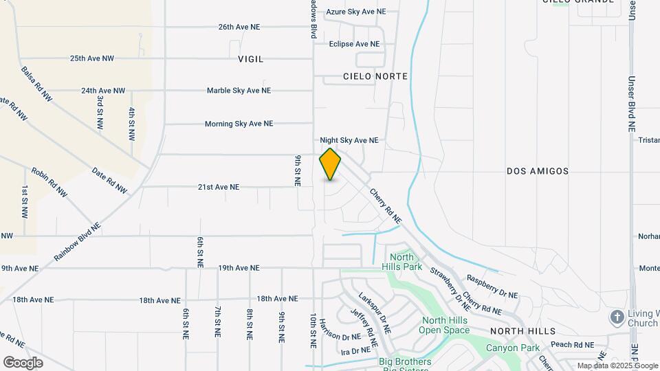 2160 High Desert Cir NE Map and Location Details