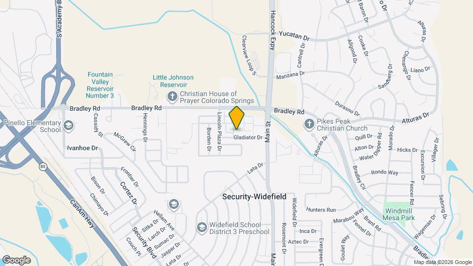 4603 Ports Down Ln Map and Location Details