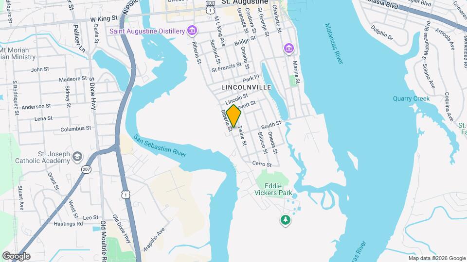 259 Riberia St Map and Location Details