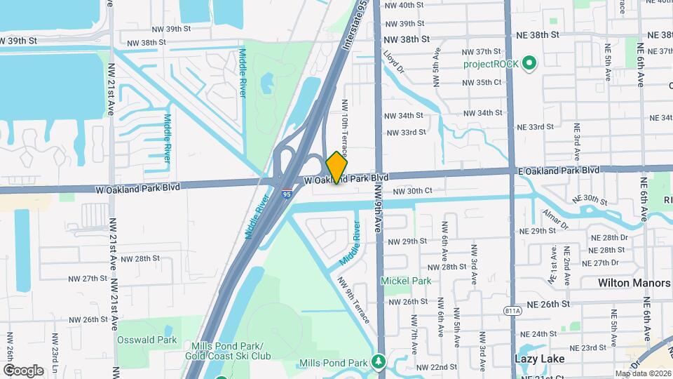 1049 NW 30th Ct Map and Location Details