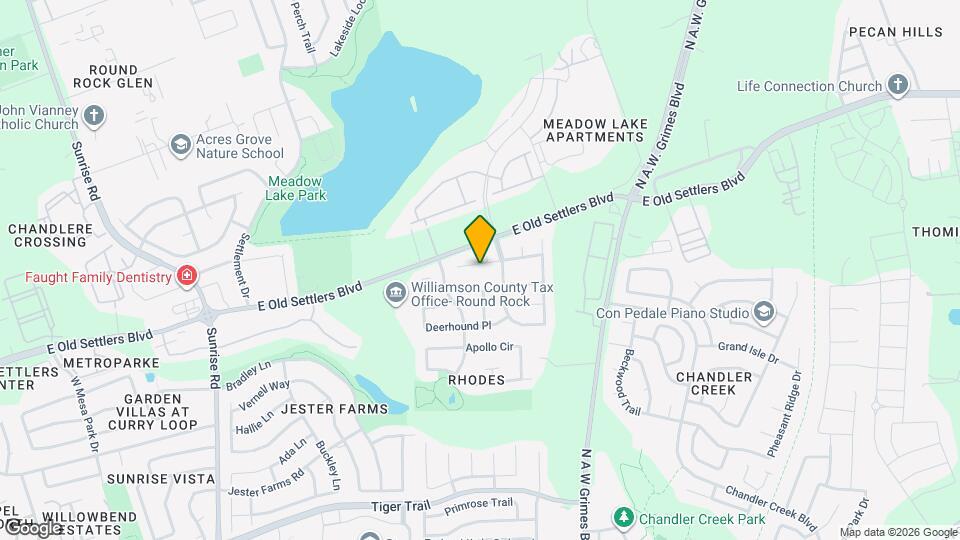 1405 Sheltie Ln Map and Location Details