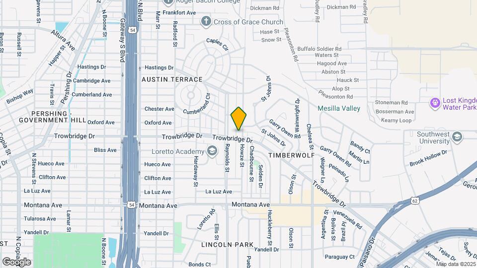 1505 Howze St Map and Location Details