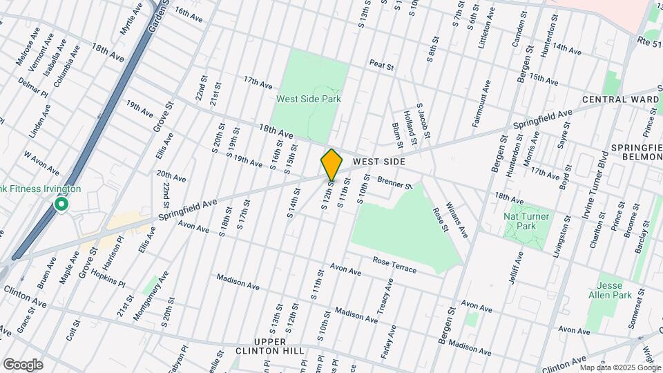660 S 12th St, Unit 1 Map and Location Details