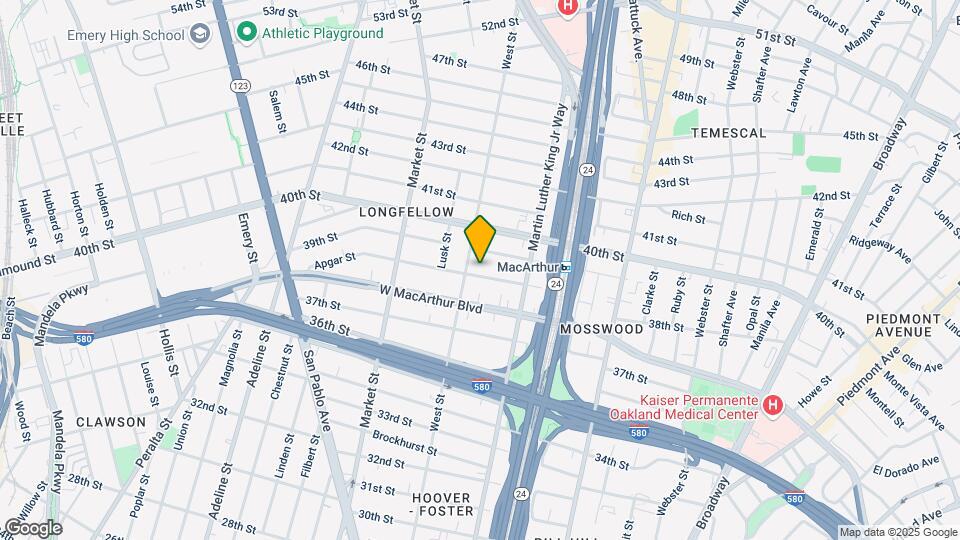 730-734 Apgar St Map and Location Details