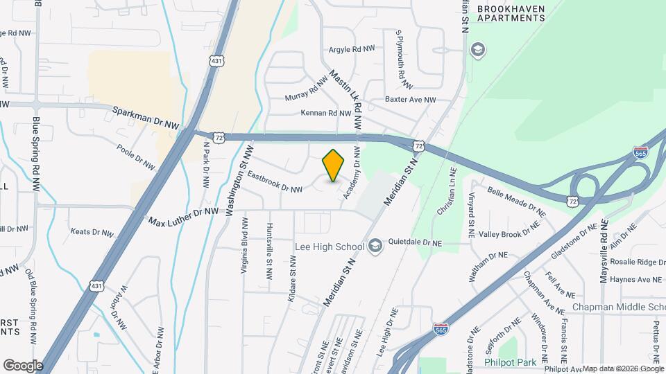 507 Eastbrook Cir NW Map and Location Details