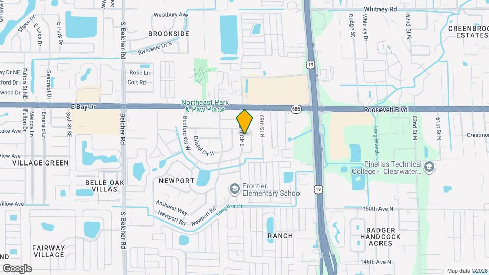 15573 Bedford Cir E Map and Location Details