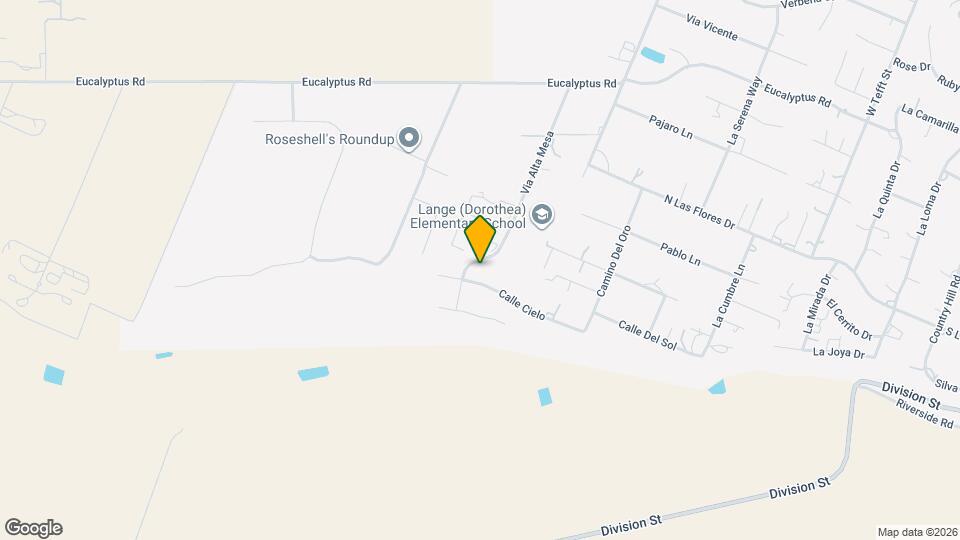 590 Calle Cielo Map and Location Details