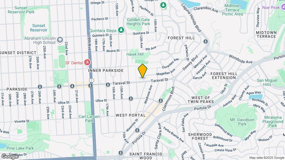 2395 12th Ave Mapa y Detalles de la Ubicación