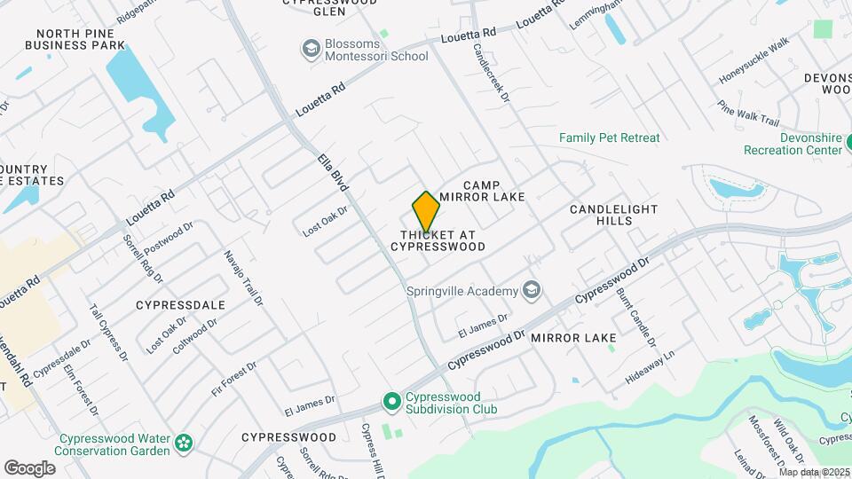 3430 Rolling Terrace Dr Map and Location Details