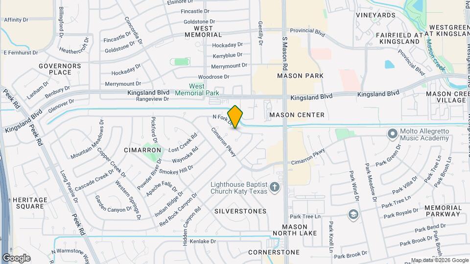 22107 N Fork Dr Map and Location Details