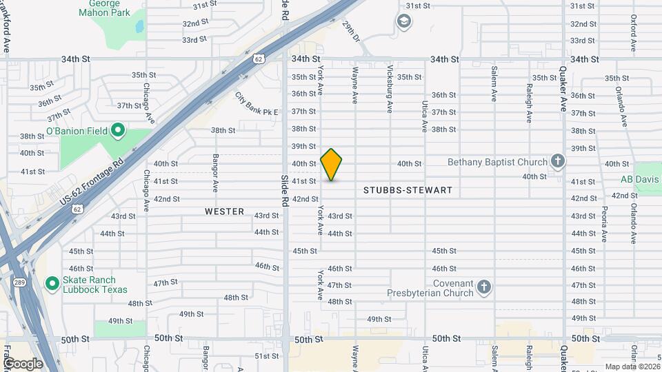 5015 41st St Map and Location Details