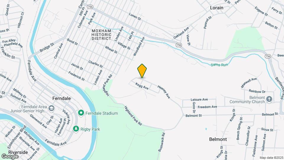 1201 Heeney Ave Map and Location Details