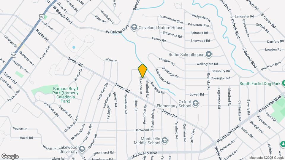 839 Lecona Dr Map and Location Details