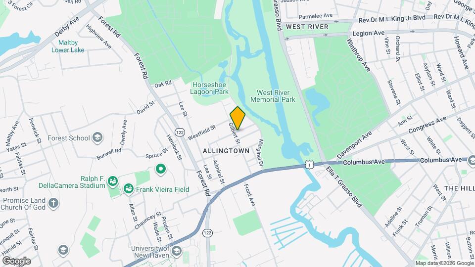 103 Gilbert St Map and Location Details