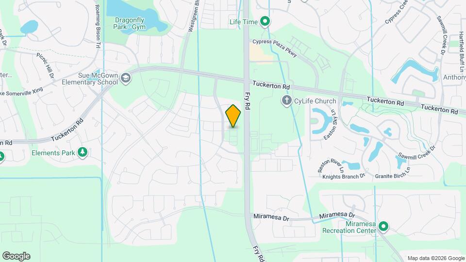 18406 Vivacious Ln Map and Location Details