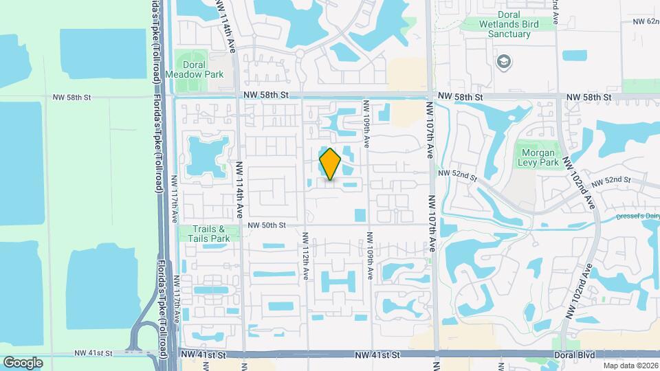 5245 NW 112th Ave, Unit 8 Mapa y Detalles de la Ubicación
